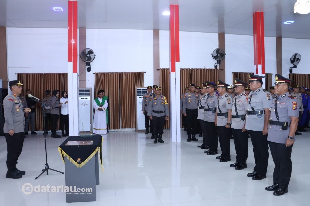 3 Kapolsek dan Kabag Log Polres Inhil Berganti, Berikut Datanya