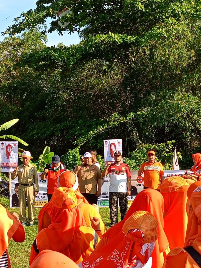 Dibawah Komando Hamdani PKS Marpoyan Damai Siap Menangkan AMIN