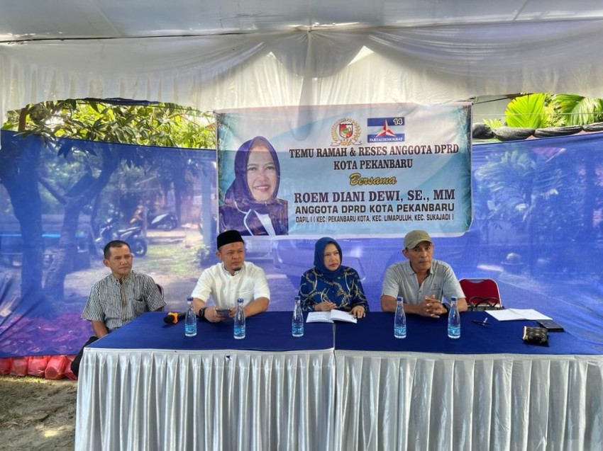 Masyarakat Keluhkan Lampu Penerangan Jalan saat Reses Roem Diani Dewi