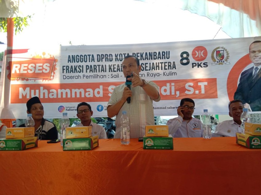 Warga Dominan Aspirasikan Persoalan Pendidikan saat Reses M Sabarudi di Budi Mulya