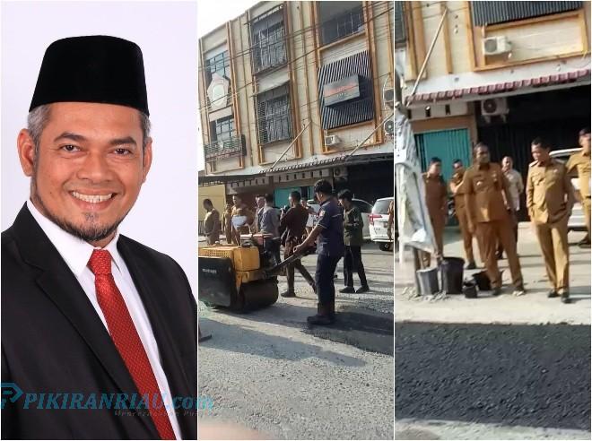 Jalan Belimbing Akhirnya Mulai Diperbaiki, Hamdani: Alhamdulillah..