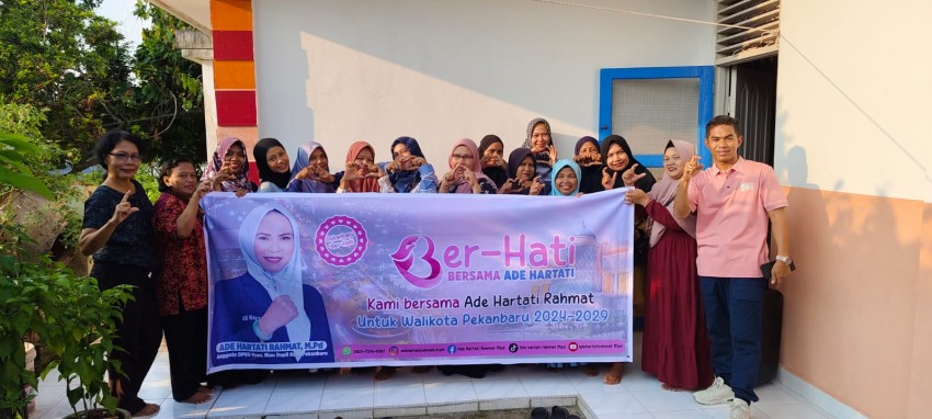 Ber Hati' Bersama Ade Hartati Sebagai Calon Wali Kota Pekanbaru 2024