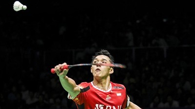 Hasil Thomas Cup: Jonatan Menang, Indonesia Tertinggal 1-2 dari China
