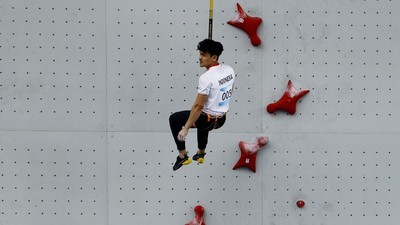 Catat Waktu 4,83 Detik, Veddriq Leonardo Kalahkan Atlet Nomor 1 Dunia