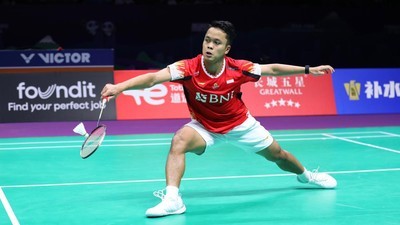 Hasil Thomas Cup: Ginting Kalah, Indonesia Tertinggal 0-1 dari China