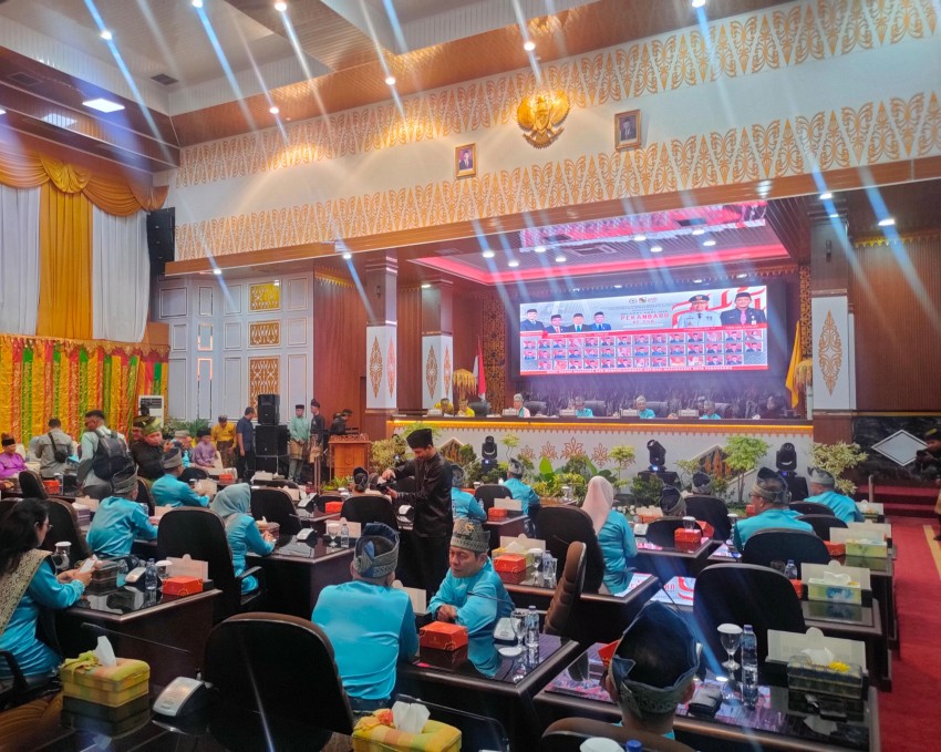 DPRD Gelar Rapat Paripurna Istimewa HUT Ke - 240, Bangun Pekanbaru Dengan Keberagaman Negeri