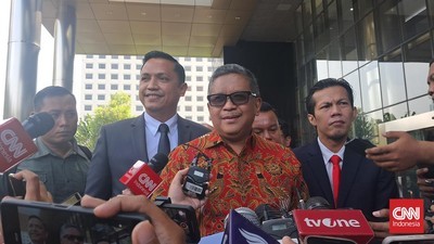 Hasto PDIP Diperiksa KPK 4 Jam, HP dan Tas Disita Penyidik