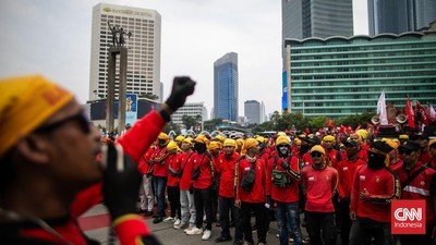 6 Alasan Buruh Turun ke Jalan Tuntut Jokowi Batalkan Iuran Tapera