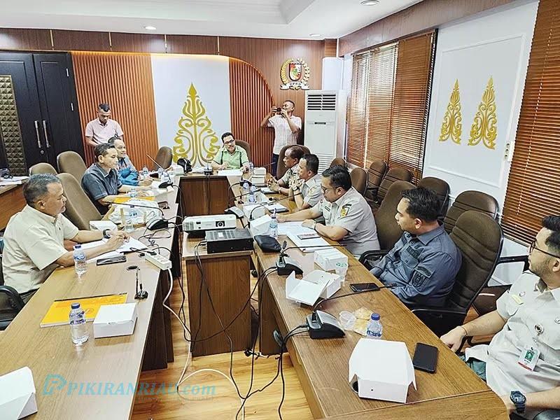Komisi III DPRD Pekanbaru Rapat dengan BPBD Bahas RAPBD 2025