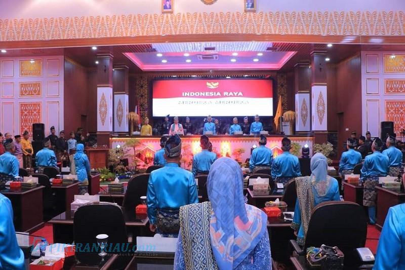 Sidang Paripurna Istimewa HUT Ke-240 Kota Pekanbaru