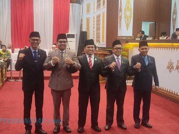Sidang Paripurna Penetapan Ketua Sementara DPRD Kota Pekanbaru