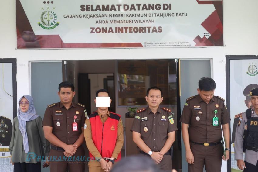 Korupsi Dana Desa, Kepala Desa Perayun Kundur Utara Ditahan Kejari Karimun Cabang Tanjung Batu