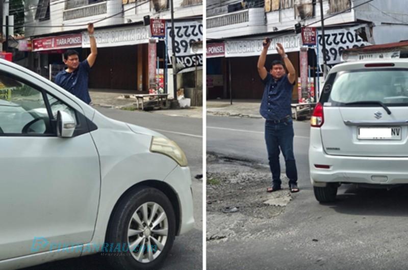 DPRD Berang Kabel Optik Menjuntai Di Jalan, Aidil : Ultimatum Pihak APJATEL Bertindak