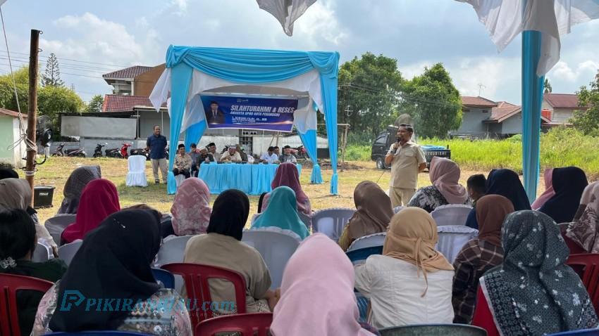 Reses Azwendi Fajri di Tangkerang Selatan, Warga Minta Penerangan Jalan dan Infrastuktur